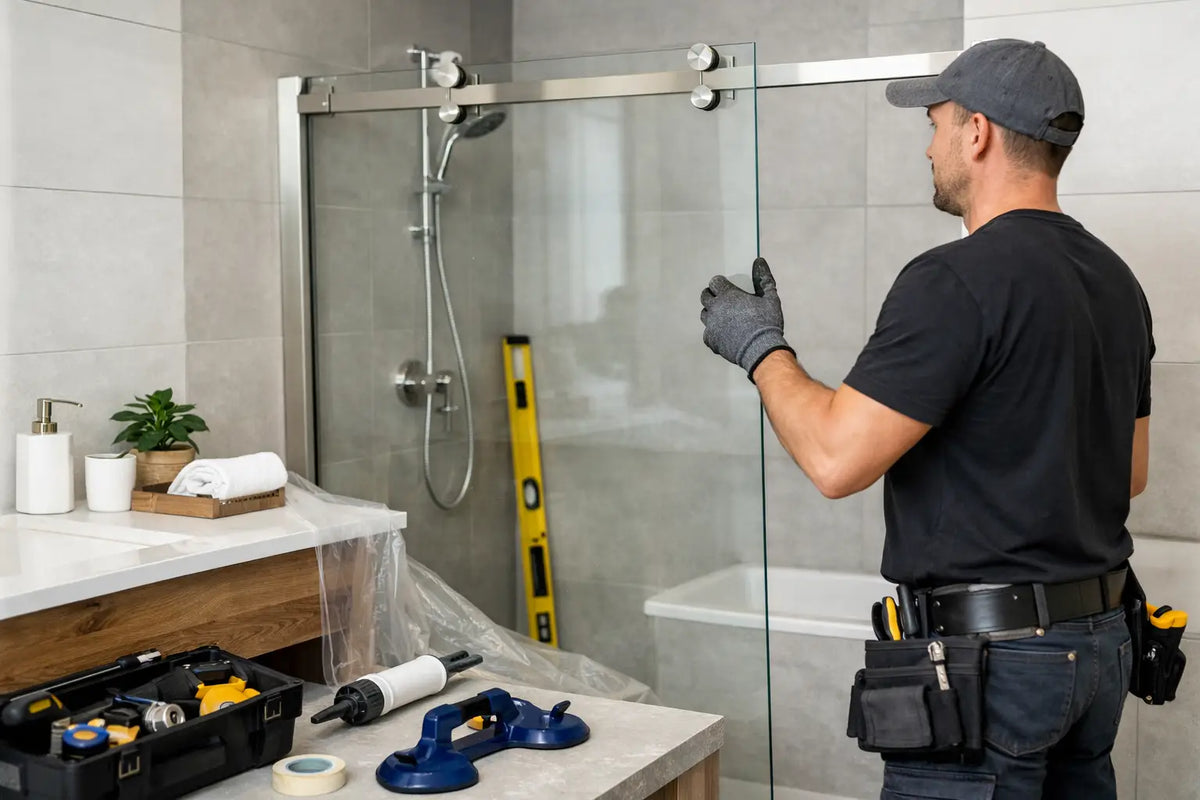 Prepare Bathroom for Glass Installation Properly