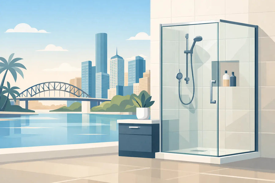 Semi Frameless Shower Screens for Brisbane Homes