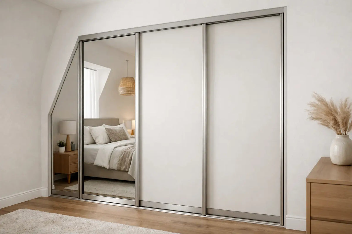 Can Wardrobe Doors Fit Uneven Walls? Yes.