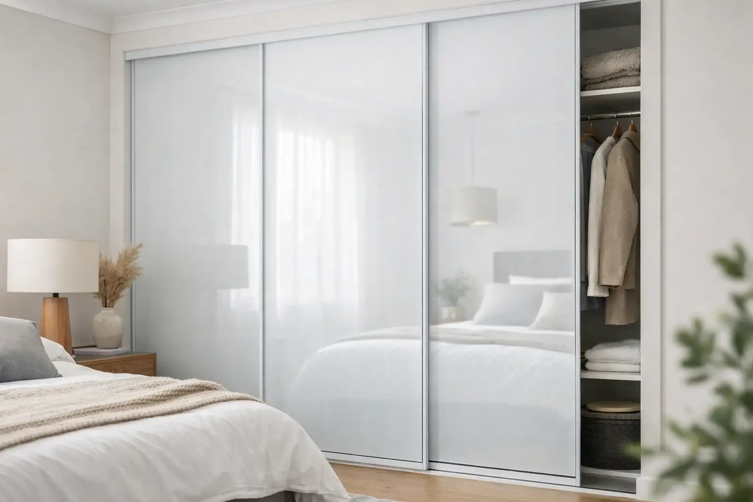 White Glass Wardrobe Doors Australia: What to Check