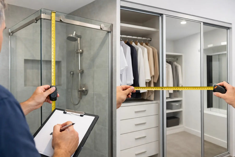 Site Measure Checklist for Glass and Wardrobes