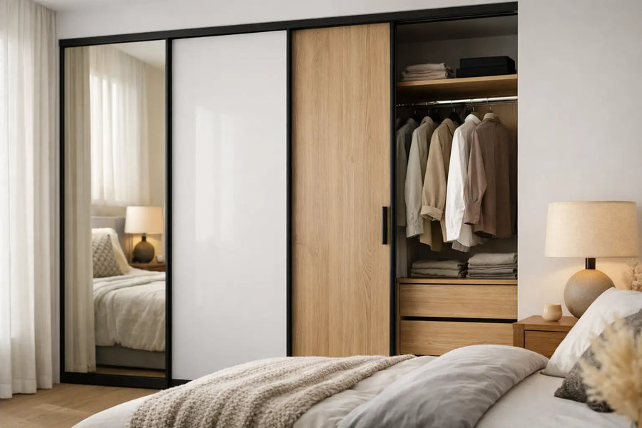 Wardrobe Finishes for Bedrooms That Feel Resolved