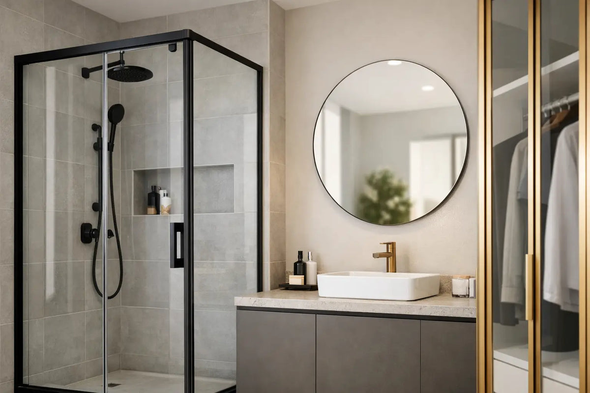 Bathroom Glass: Choosing the Right Screen and Mirror